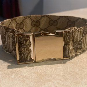 9" Gucci Dog Collar